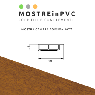 Mostra camera 30x7 colore Golden Oak