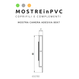 Mostre 80x7mm